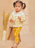 Leggings de jersey amarelo KALORA / 24E1BFD1LG107