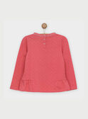 T-Shirt mangas compridas rosa RABUMETTE / 19E2PF42TML303