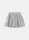 Saia de tule bordado  LADALETTE / 24H2PFQ1JUP940