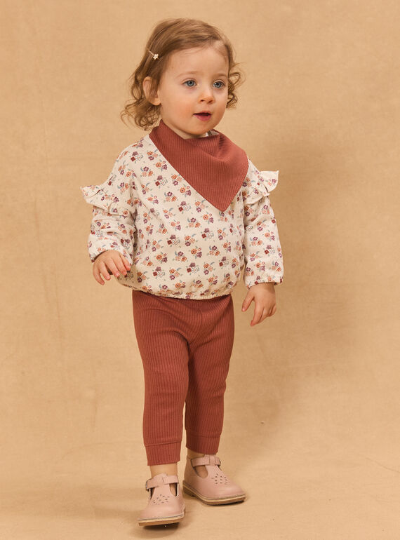 Conjunto de sweatshirt, leggings e babete MABERENICE / 25E1BF71ENS001