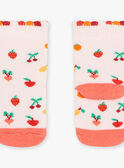Meias de fruta de ciclo rosa FADENISE / 23E4BFB1SOQ318