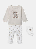 Conjunto de top + calças + meias MORRIS / 25E0CG23ENSA011