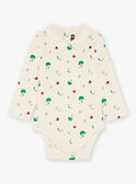 Body baunilha com estampado legumes fantasia FACUNCAN / 23E1BGB1BOD114