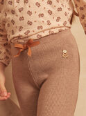 Leggings matizadas com laço LITRICETTE / 24H2PFK2LGA011