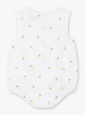 Babygro branco bebé menina ZANELLY / 21E1BFO1BAR000