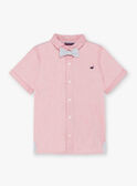 Camisa rosa e azul menino ZYABAGE / 21E3PG41CHM719