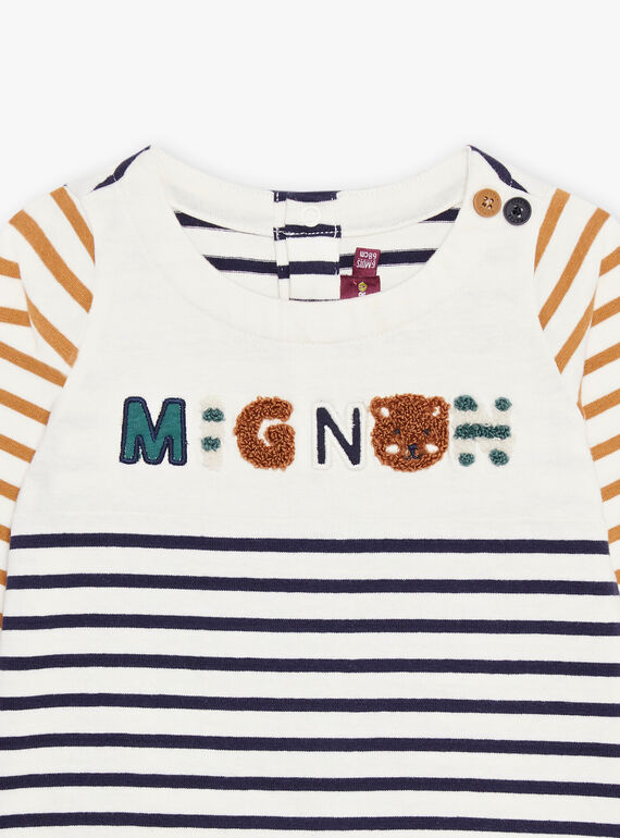 T-shirt estilo marinheiro de mangas compridas DANIGEL / 22H1BGU2TML070