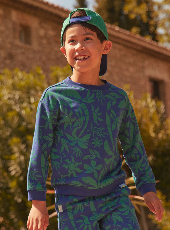 Sweatshirt azul LACHEMAGE / 24H3PGI1SWE703