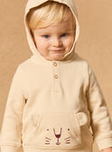 Sweatshirt com capuz e rosto de animal MAADRIEN / 25E1BG71JGH114