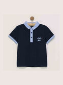 Polo azul-marinho RYZPAGE / 19E3PGT1POL070