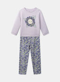 Pijama Flor em tubique LUIPAPETTE / 24H5PF31PYJH705