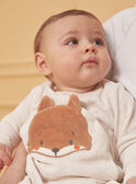 Babygro bege mesclado em veludo LONNIE / 24H0NG11GREA011
