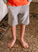 Bermudas cinzento mesclado menino CODAGE / 22E3PGM3BERJ922