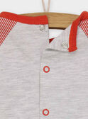 Babygro Bege mesclado REMERLINEX / 19E5BG78GRE805