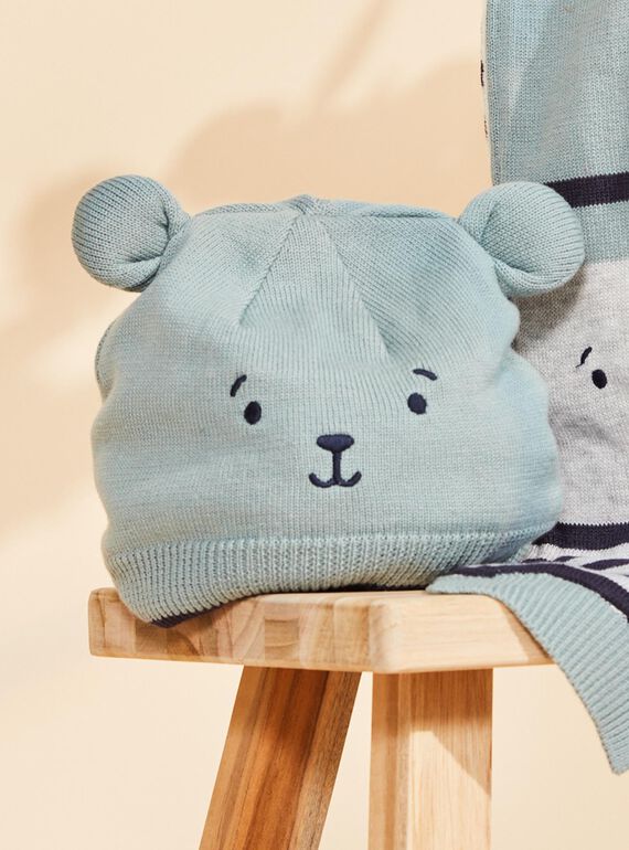 Gorro em tricô com animação de orelhas 3D FILUCAS / 23E4BG51BON614