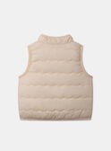 Casaco acolchoado floral sem mangas reversível MABLANCHE / 25E1BF71D3EE403
