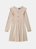 Vestido de malha bordado LALORETTE / 24H2PFR3ROB006
