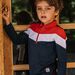 Polo colorblock com gola camionista