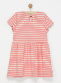 Coral Dress NEPAULETTE / 18E2PFG1ROB404