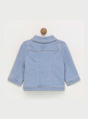 Cardigan azul ganga RAILIA / 19E1BFD3CAR704