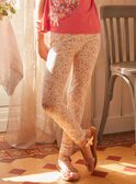 Leggings cor crua às flores KLEGOETTE / 24E2PFO2LG001