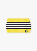 Gola em tricô com estampado às riscas FILARGO / 23E4BG51SNO070