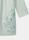 Camisa de dormir Coelho de veludo LUIMIETTE / 24H5PF32CHNG632