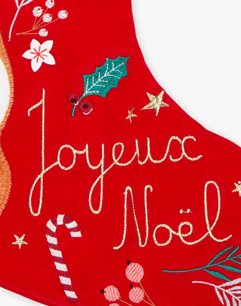 Bota de Natal em veludo DOUMETTE / 22H4PF71ACD050