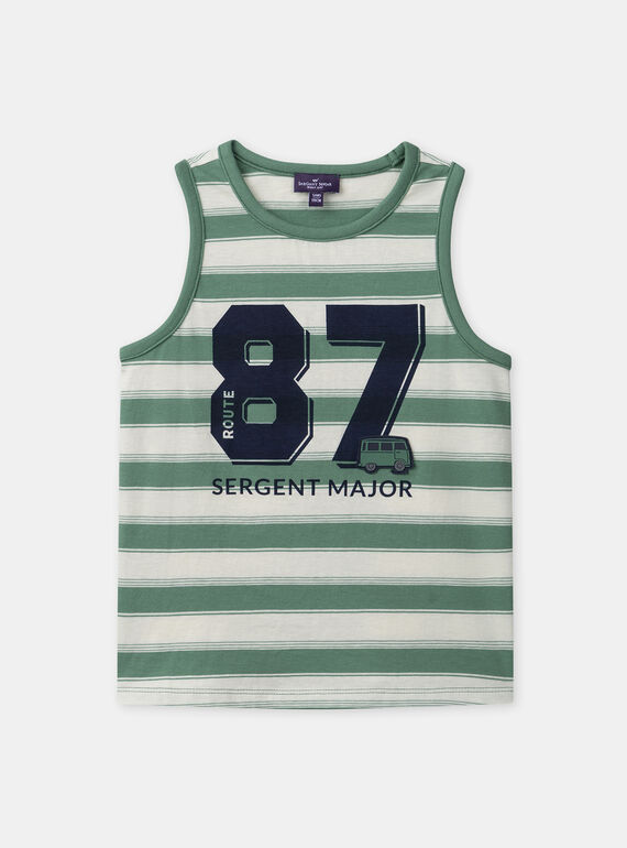 Green TANK TOP NADEBAGE / 25H3PGJ1DEBG625