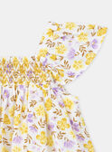 Vestido franzido com flores estampadas KALIVE / 24E1BFD2ROB001