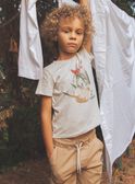 T-shirt com padrão rinoceronte FRIZOTAGE3 / 23E3PGD4TMCA011