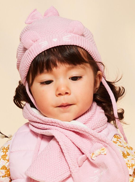 Gorro em tricô com animação de orelhas 3D FIMADDY / 23E4BF52BON030
