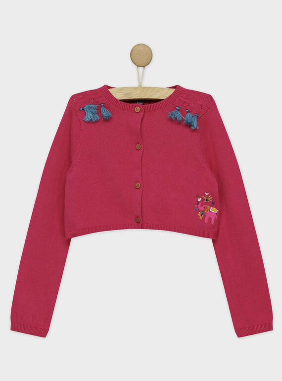 Cardigan fúcsia ROUZOYETTE / 19E2PFM1CAR304