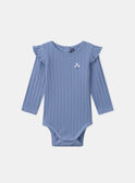 Body de manga comprida com folhos MADALIA / 25E1BF81BOD205