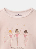 Pijama Bailarinas de veludo LUICLETTE / 24H5PF34PYJ311