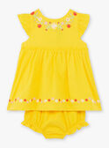 Vestido e bloomer a condizer amarelo bebé menina TYGLORIA / 20E1BFZ2ROB102