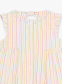 Vestido cru bebé menina CASIMONE / 22E1BFN2ROB811
