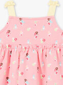 Vestido rosa com estampado florido ZOLUCIE / 21E1BFQ1ROB305