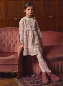Vestido floral com gola Claudine  LADEDETTE / 24H2PFQ1ROB001