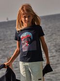 T-shirt com padrão de onda e surfista FOWAVAGE / 23E3PGC1TMC070