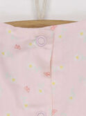 Vestido rosa RYGAELLE / 19E0CFI1ROB301