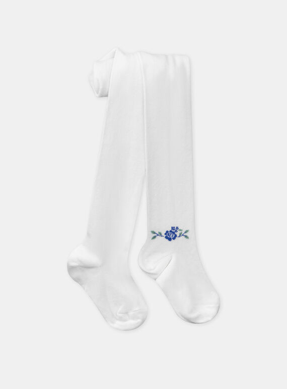 Collants com pormenores florais KRECOLETTE / 24E4PFL1COL001