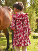 Vestido de bombazina floral LALOUNETTE / 24H2PFR2ROBF506