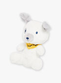 Peluche Cão amarelo e branco SMAPE0090CHIEN / 23J7GM41DO2099