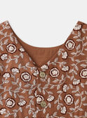 Vestido-jardineira às flores LAERICA / 24H1BFK1CHS809