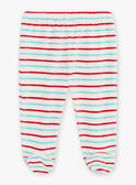 Pijama carro de bombeiros em veludo cinzento mesclado bebé menino CEFLORENT / 22E5BG41PYJJ920