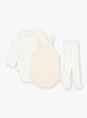 Body, macacão curto e collants rosa-pálido GOLDA / 23H0CFL2ENS301