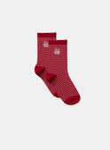 Red SOCKS SETx5 NOCHOZETTE / 25H4PFP1LC5050