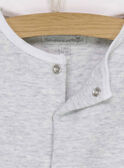 Tshirt de mangas compridas cinzento mesclado RYALAIA / 19E0NM11TML943