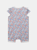Macacão curto estampado floral KEGIULIA / 24E5BF64GRE320